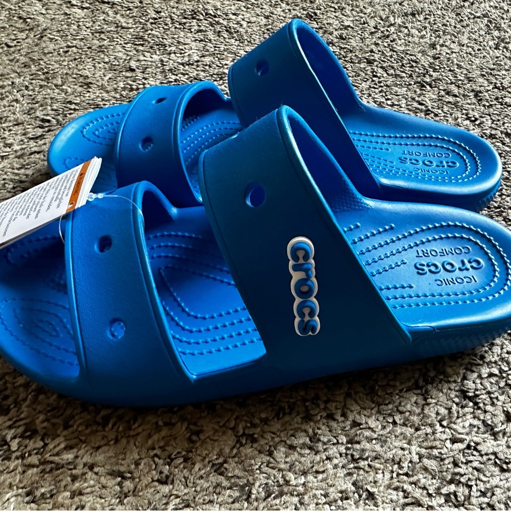 Women’s CROC sandals.  NWT